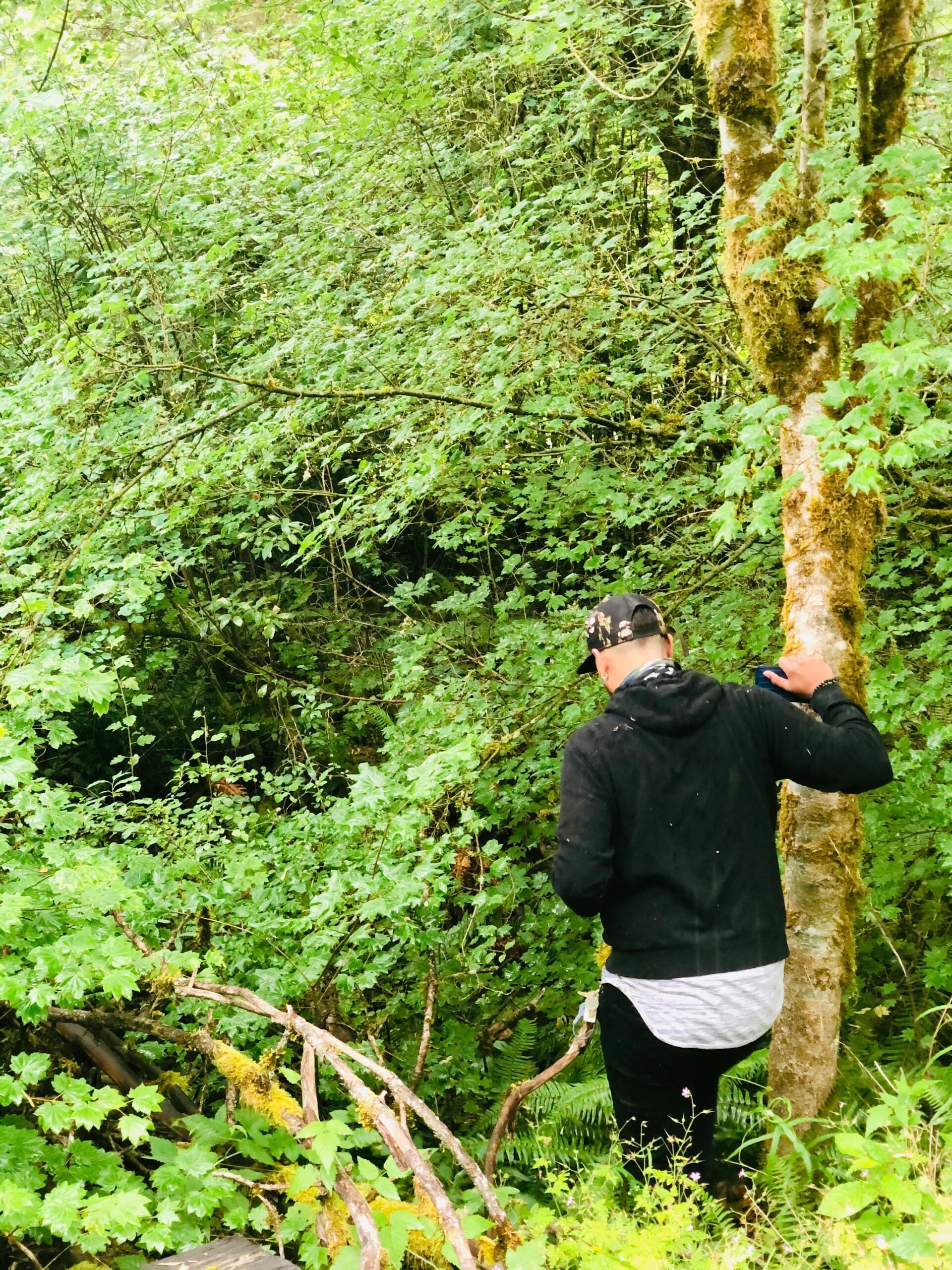 Season 2 James visits potential escape route railroad tracks between I5 and Case Rd Pt2